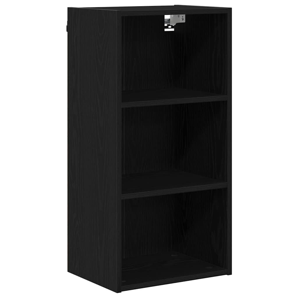 Hanging Cabinet with Shelf Riga Black Oak 40 x 29.5 x 80 cm